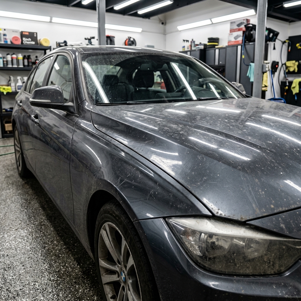 BMW M3 Competition Before Ceramic Coating