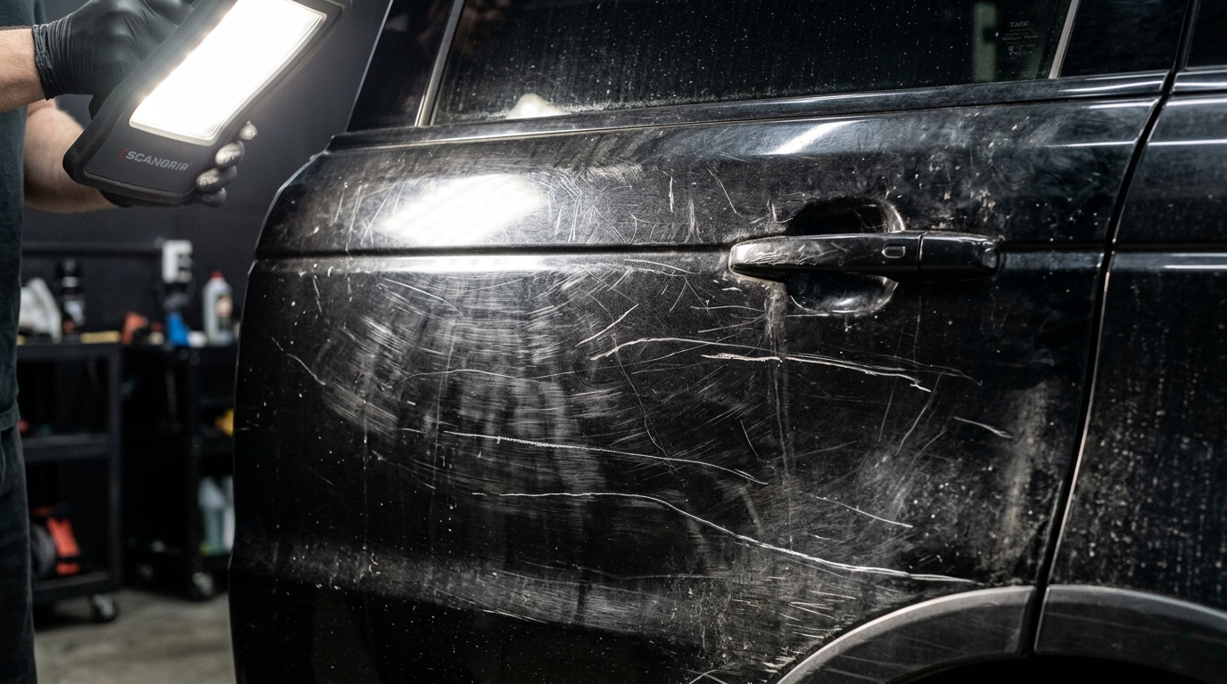 Range Rover Sport HSE Before Ceramic Coating